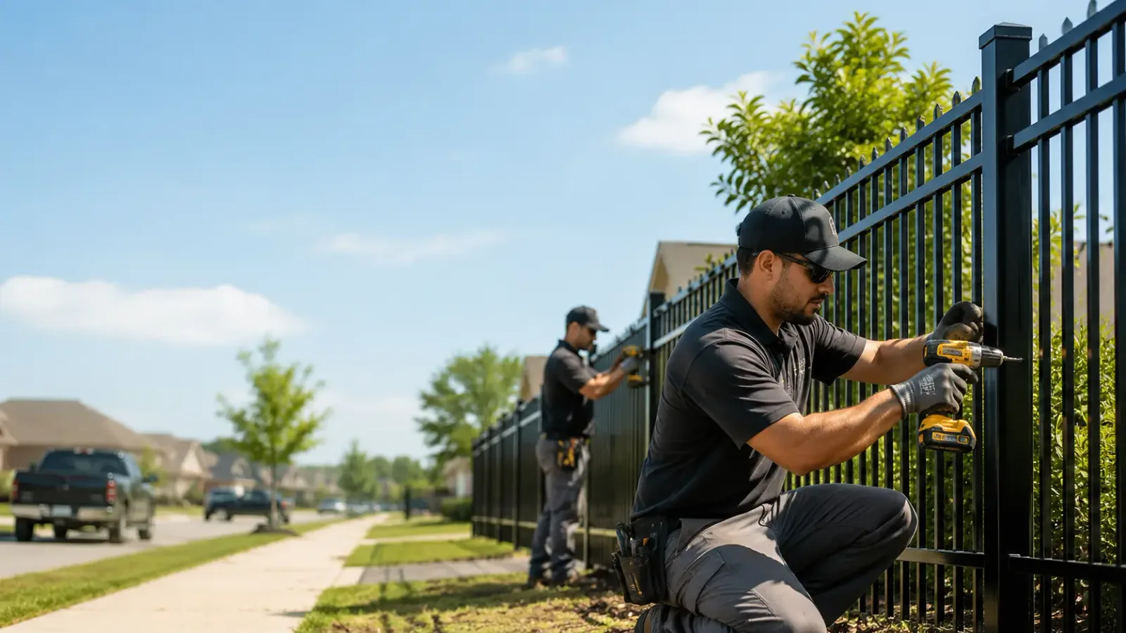 Metal Fence Installation in Madison, OH